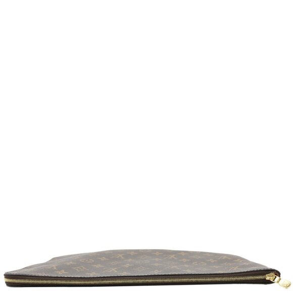 Louis Vuitton  Etui Voyage MM Monogram Canvas Pouch Bag Brown - Picture 4 of 14